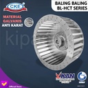 Blade Blower 16" Baling Blower Centrifugal Fan Wheel Impeller Sirocco