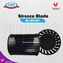Blade Blower 6.2 Inch Plastik Baling Centrifugal Blower 6.2" BL-JN7107