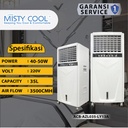 Misty Cool Air Cooler Blower AZL035-LY Penyejuk Ruangan Rumah Sejuk