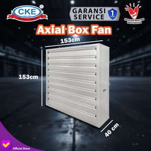 CKE Axial Box Fan AFL-FBD(J)-1530/3-FB 56 Inch