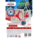 Exhaust Fan Explosion Proof 24 Inch 380 V Exhaust Dinding CKE