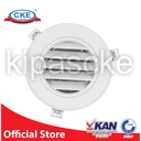 Ceiling Round Air Grill 6 inch Grill penutup inline duct 6 inch