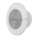 Ceiling Round Air Grill 8 inch Grill penutup inline duct