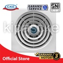 Hexos Exhaust Fan Plafon 10 inch Ceiling Exhaust Kamar Mandi CKE