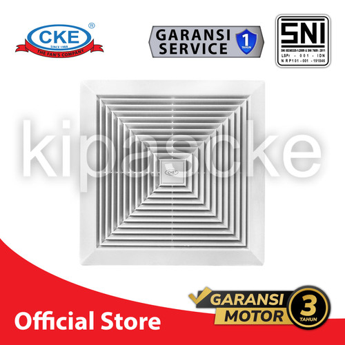 EXHAUST FAN PLAFON 10 INCH HEXOS PLAFON PENGHISAP UDARA