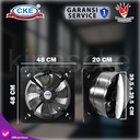 Hexos Dinding CKE 16 Inch Blower Dapur Blower Duct Fan Kipas Booster