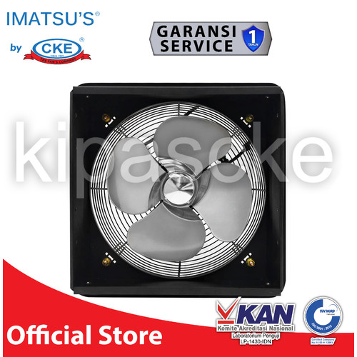 Exhaust Fan Dinding Tembok 16 Inch Besi Imatsu Kipas Rumah Industri