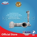 CKE Flexible Duct BBQ SP-BBQ-FD-AL-SLV-4/10-NB 4 Inch 10M