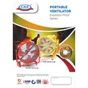 Portable Ventilator / Blower / Exhaust 18" Explosion Proof CKE 18 Inch