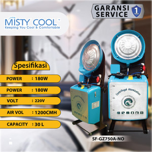 Misty Cool Air Cooler Blower SF-GZ750A-NO Penyejuk Ruangan Rumah Sejuk