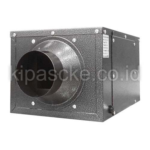 Exhaust Fan Cabinet Inline 4" Box Industrial Exhaust Inline Fan
