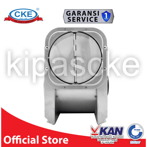 Exhaust Fan Mini Sirocco Sudut Tabung Industrial 8" inline Duct CKE
