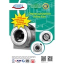 Duct Inline CI-CDI-SQ-315-NO 12.6 Inch Inline Fan Duct Blower Hisap