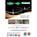 HVLS Big Ceiling Fan A7320M 7.32 Meter 220V 800W Kipas Angin Raksasa