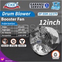 Booster Fan CKE DF 12 Inch Mini Inline Fan Air Duct Fan Kipas Booster