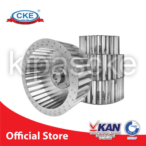 Sirocco Blade Alur Kanan Sentrifugal DE 10 Inch Fan Wheel Impeller