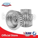 Sirocco Blade Alur Kanan Sentrifugal DE 10 Inch Fan Wheel Impeller