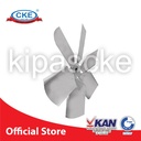Fan Blade Baling Alumunium 203MM 8.12 Inch