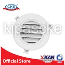Ceiling Round Air Grill 4 inch Grill penutup inline duct 4 inch MVA100