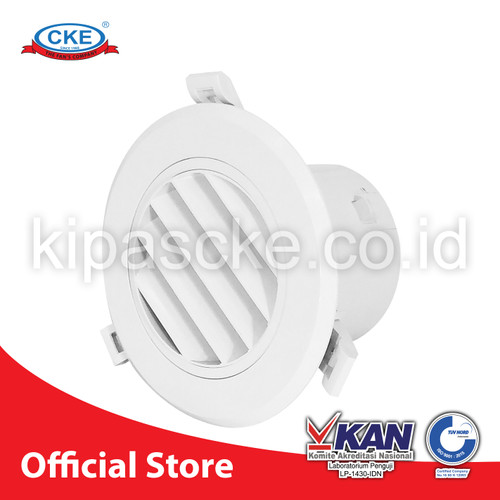 Ceiling Round Air Grill 8 inch Grill penutup inline duct 8 inch MVA200
