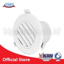Ceiling Round Air Grill 8 inch Grill penutup inline duct 8 inch MVA200