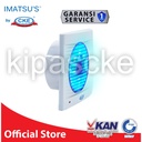 Exhaust Fan Penghisap Udara Wall Tembok 6 Inch Dengan Led