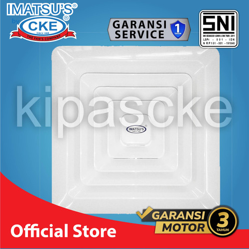 Exhaust Fan Plafon 8 Inci Heksos/hexos/Ceiling Exhaust Kipas Dak