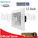 EXHAUST FAN PLAFON DUCTING 12 INCH KIPAS HEXOS BLOWER HEKSOS DAK