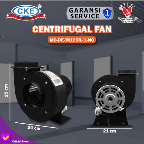Centrifugal Blower Fan Keong Hisap 5" 90 watt Centrifugal DE 125