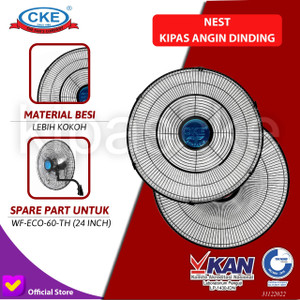 Wall Fan CKE WF-ECO-60-TH 24 Inch Kipas Angin Dinding Tembok - Nest