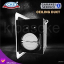Ceiling Exhaust Plafon Cerobong Sirocco 10 Inch Hexos Plafon