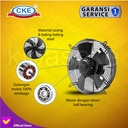 Kipas Condensor/Chiller Fan 10 Inch Axial Fan Condensor Cooling Fan