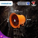 Portable Ventilator / Blower / Exhaust 10 Inch Kipas Blower Ventilator