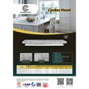 Cooker Hood 76 Cm Kitchen Hood Fan Penghisap Asap Dapur