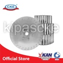 Sirocco Blade Alur Kanan Galvanis 190MM 7.6 Inch Galvanized Fan Wheel