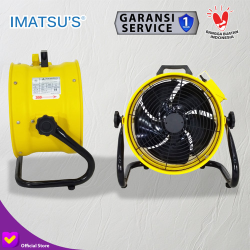 Kipas Angin Aksial 12 Inch Portable Ventilator 12 Blower Kipas Lantai