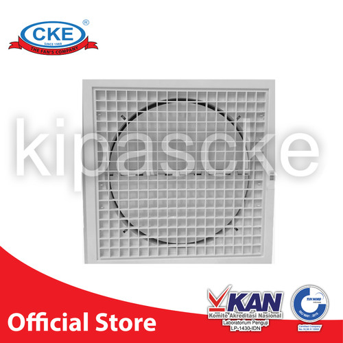 Grill Plafon Kotak 10 inch Diffuser Plafon Kotak 10 inch