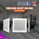 Exhaust Fan CKE CD-KTD18FS-BB-ST 10 Inch Plafon Exhaust Hemat Listrik