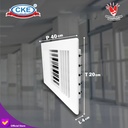 grill ac ducting ac 20x40cm Diffuser Grill