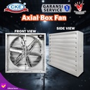 BLOWER EXHAUST FAN GUDANG INDUSTRI DAN KANDANG AYAM 50" 1 PHASE 220V