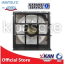 Exhaust fan/Hexos Dinding (12 INCH) Dengan LED Exhaust In Out