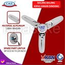 Wall Fan CKE WF-ECO-50-TH 20 Inch Kipas Angin Dinding Tembok Sparepart
