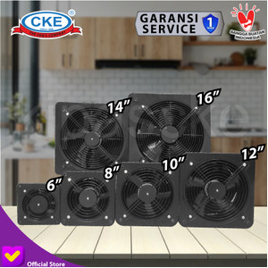 Exhaust Fan Drum Blower 14 Inch Kipas Booster Duct Fan External Rotor