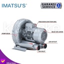 Ring Blower 2200 3HP Air Pump Blower Tambak Kolam 2.2KW 2200Watt 380V