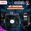Cooling Fan AC 8 Inch 22 CM Kipas Fan Panel Pendingin Ball Bearing