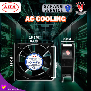 Blower Cooling Fan Panel Kotak 15CM 6 Inch Kipas Angin Partisi 220V AC