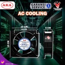 Blower Cooling Fan Panel Kotak 15CM 6 Inch Kipas Angin Partisi 220V AC