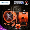 Portable Ventilator / Blower / Exhaust 28" Inch Kipas Drum Blower Fan