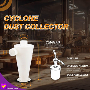 Cyclone Dust Collector DIY Filter Tablesaw Dust Separator Extractor