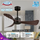 Kipas Angin Plafon Gantung 42 Inch Ceiling Fan Hias Dekorasi 42"